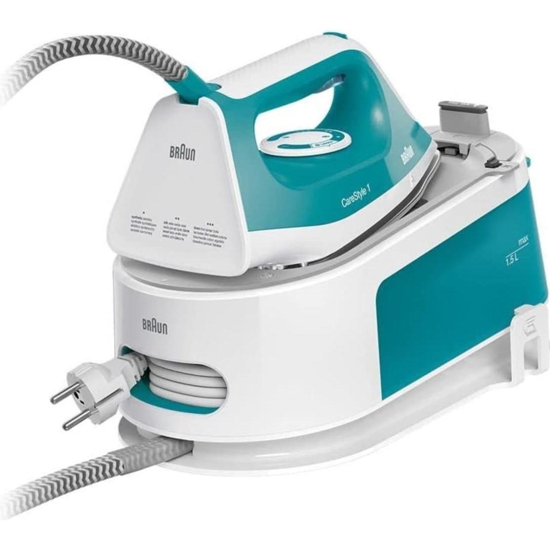 Braun IS 1013 GR, Bügeleisen, Grün, Weiss