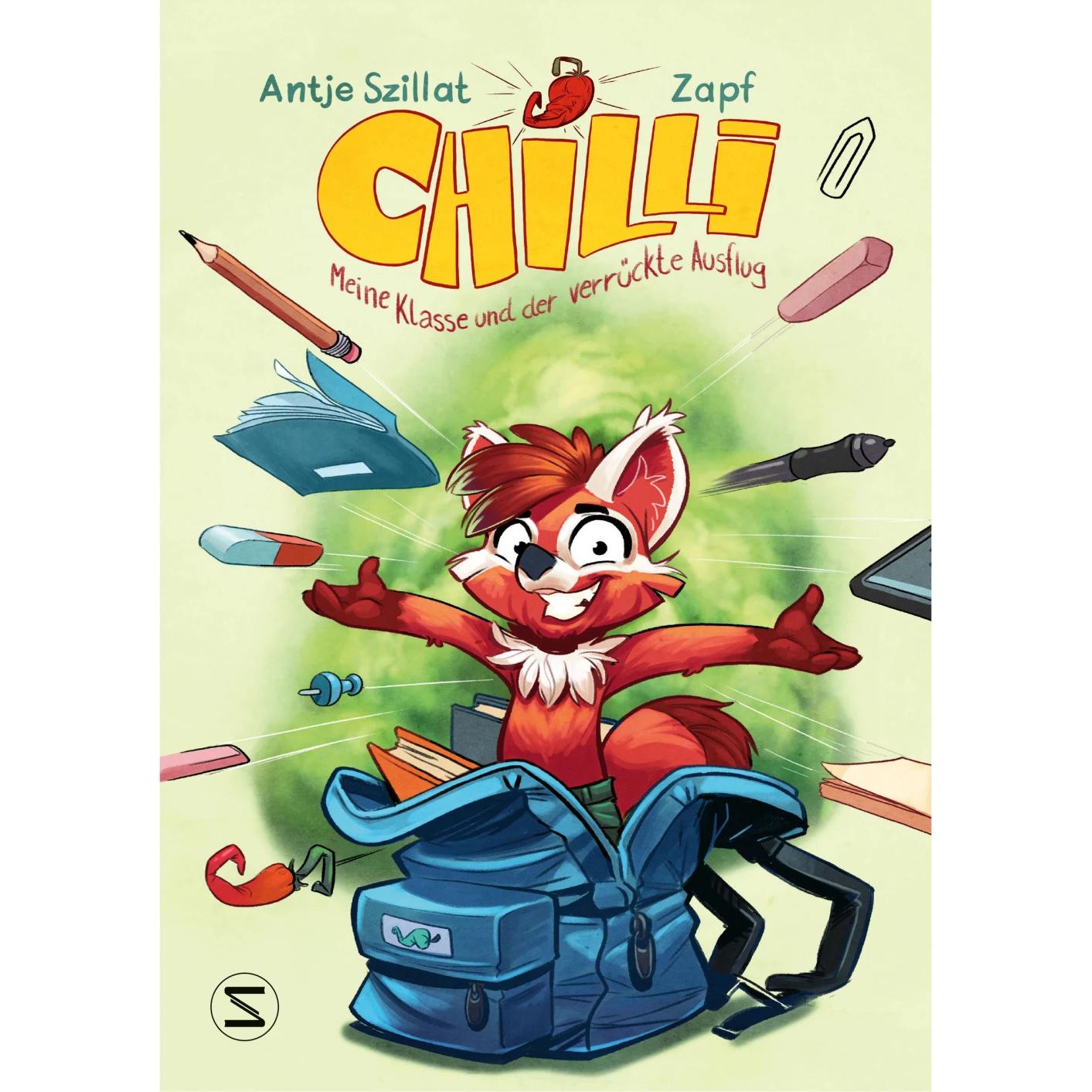 Thumbnail - Chilli, meine Klasse und der verrückte Ausflug, Kinderbücher von Antje Szillat, Zapf