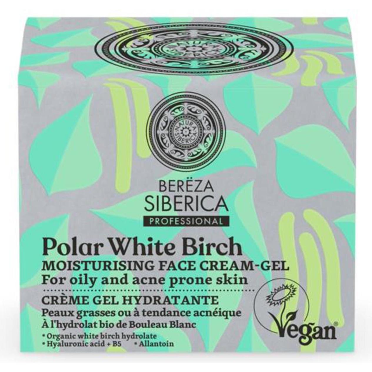 Natura Siberica, Gesichtscreme, Polar White Birch (50 ml, 24h Creme)