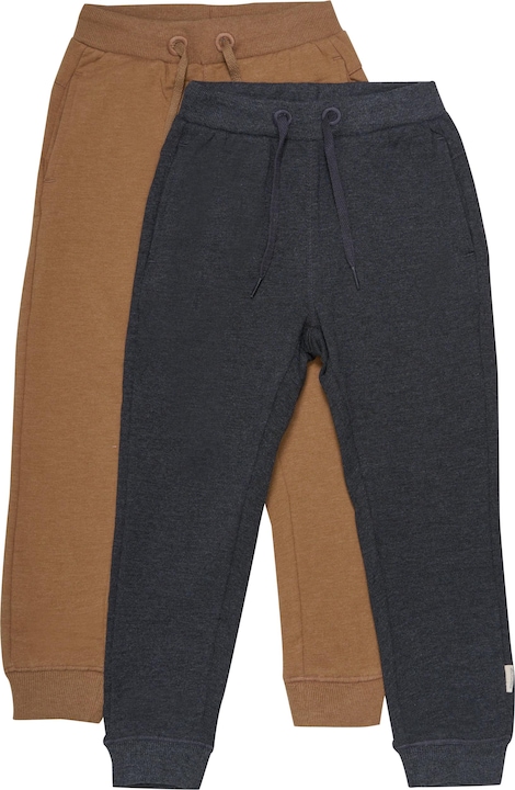 Actual product image Minymo MIBasic sweat pants (2-pack) - 6032 (122)