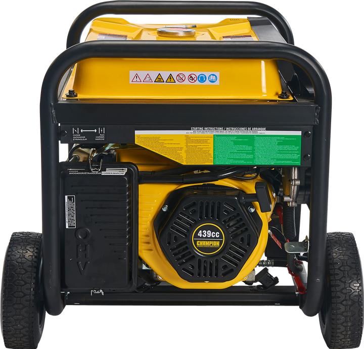 Immagine prodotto Champion Power Equipment Generatore da 7000 watt a doppia alimentazione GPL/benzina (6000 W, 23 l)