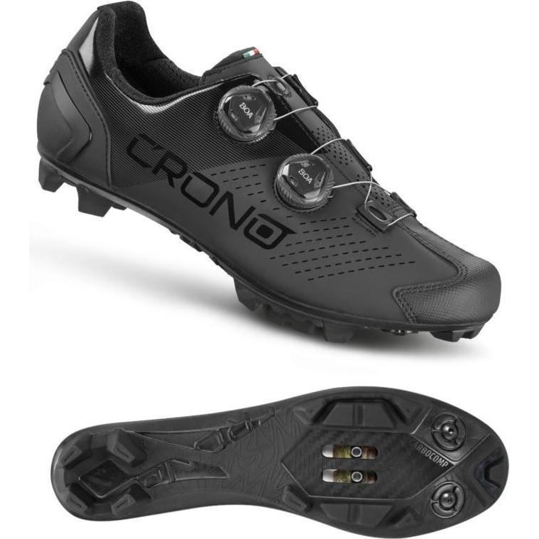 Crono, Uomini, Scarpe da ciclismo, MTB shoes CX-2-22 black 44 composite (44), Nero