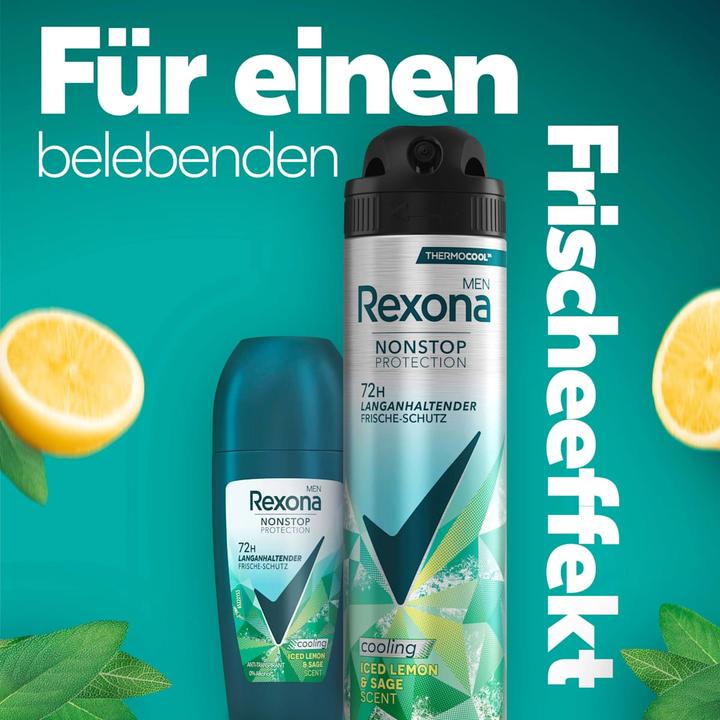 Produktbild Rexona Deo Spray Thermocool Lemon Sage 150 ml (Spray, 150 ml)