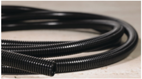 Actual product image HellermannTyton Cable conduit nominal width=48 black (Cable conduit, 1 cm)