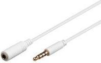 Actual product image Goobay 3.5mm jack - 3.5mm socket (1.50 m, Extension, 3.5mm jack (AUX))