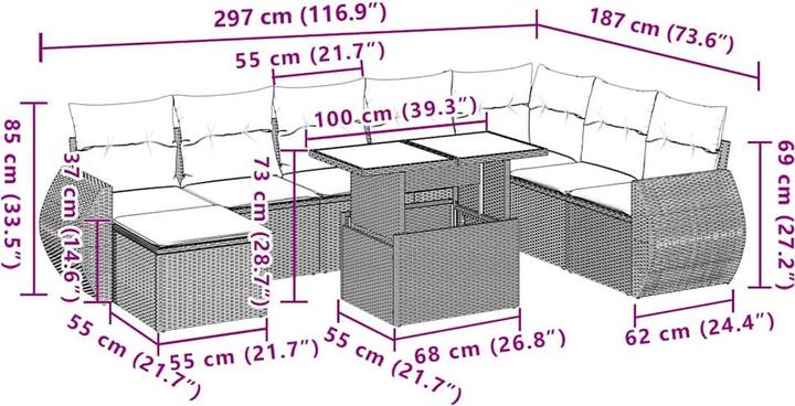 Produktbild vidaXL Andre