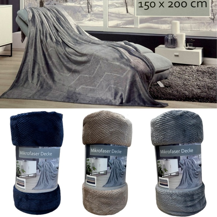 Immagine prodotto Champ Coperta in pelliccia sintetica (150 x 200 cm)