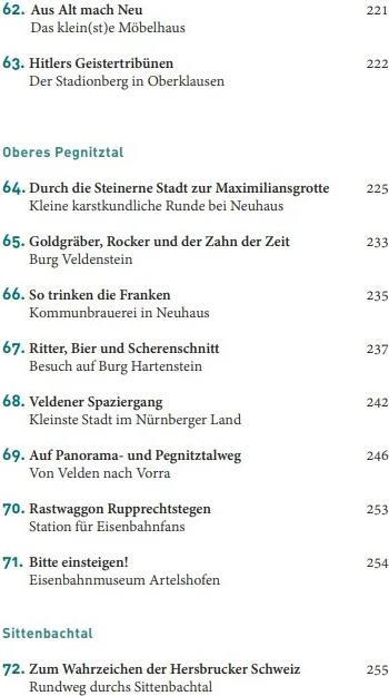 Produktbild Der Ausflugsverführer Hersbrucker Schweiz (Deutsch, Anna Schwarm, Martin Schwarm, 2020)