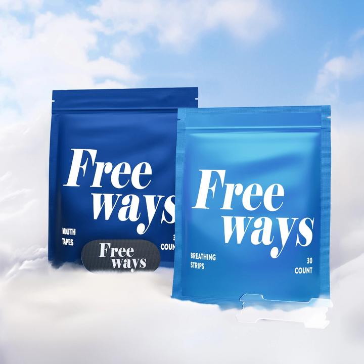 Actual product image Freeways Mouth Tapes 30 pieces