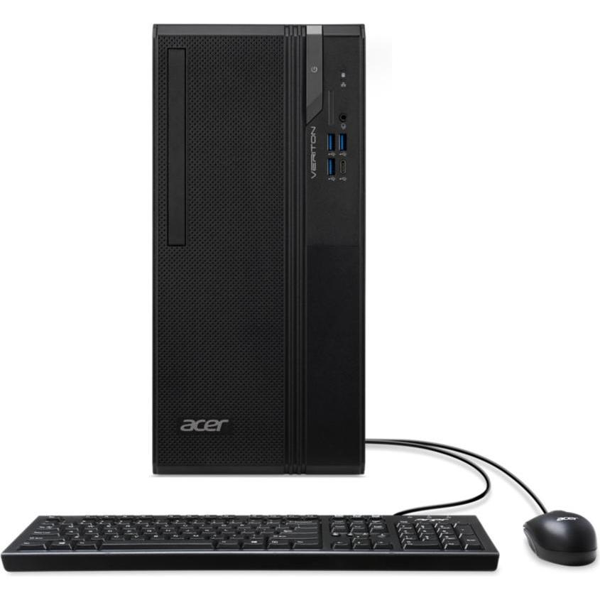 Acer PC Veriton VS2720G, i5-14400,8GB DDR5,512GB M.2 SSD,Wifi,DVD±RW,USB KB+mouse,W11P,300W,Black (5