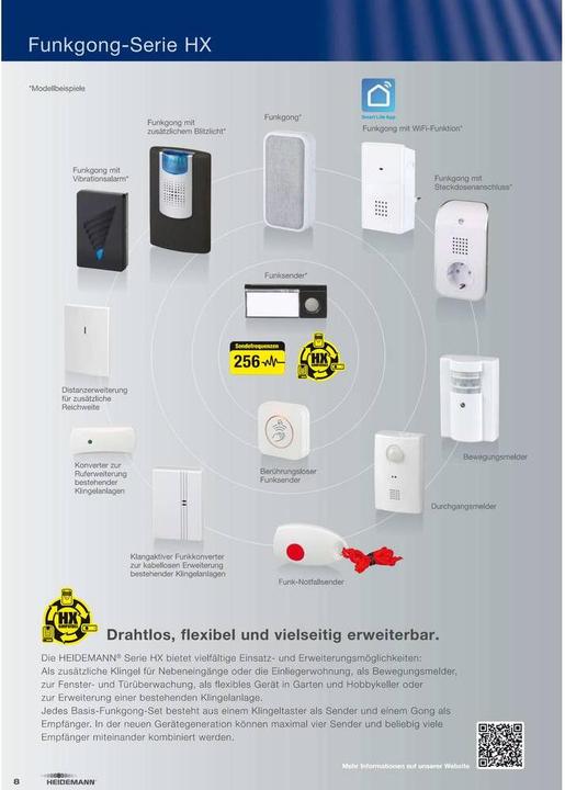 Produktbild Heidemann Funkgong Set HX Duo (Kabellos)