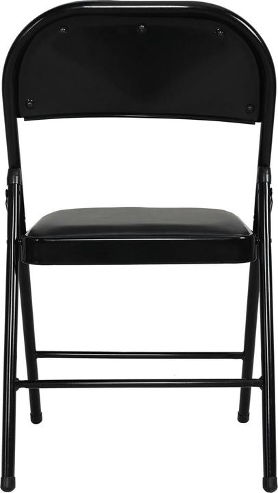 Produktbild HTI-Living Klappstuhl Wedigo Kunstleder Schwarz-Schwarz 4er-Set