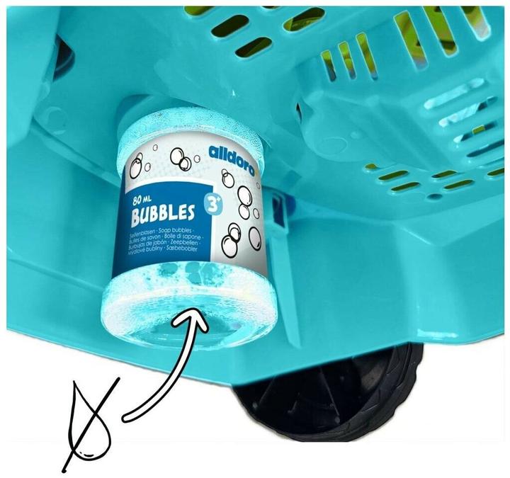 Actual product image Alldoro LED Bubble Lawnmower