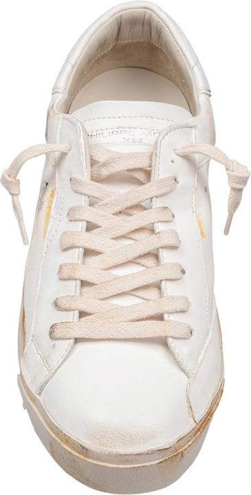 Image du produit Philippe Model prsx low sneakers in white/blue leather (40)