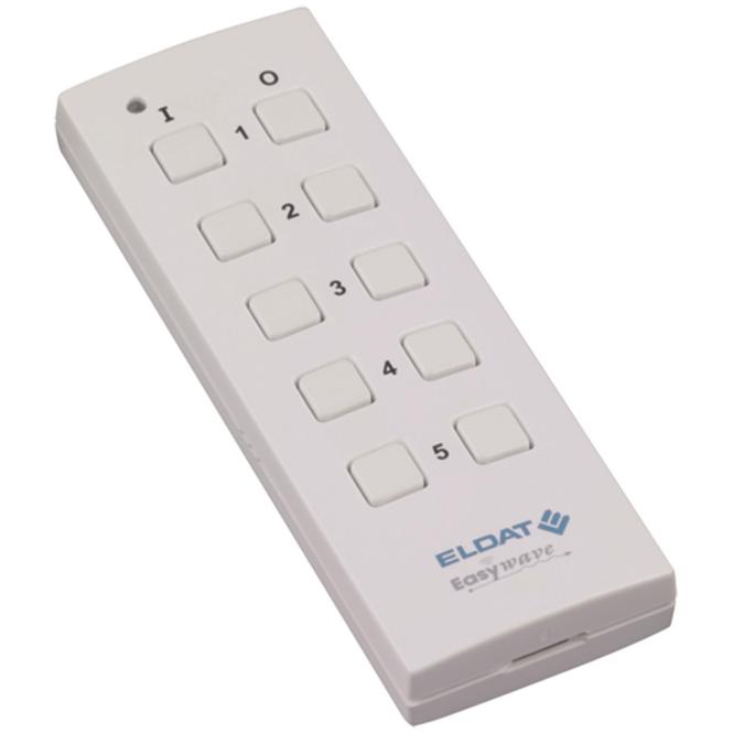Thumbnail - Eldat Handsender RT34-5005-01-02K 5-Kanal, signalweiss RAL9003, Automatisierung