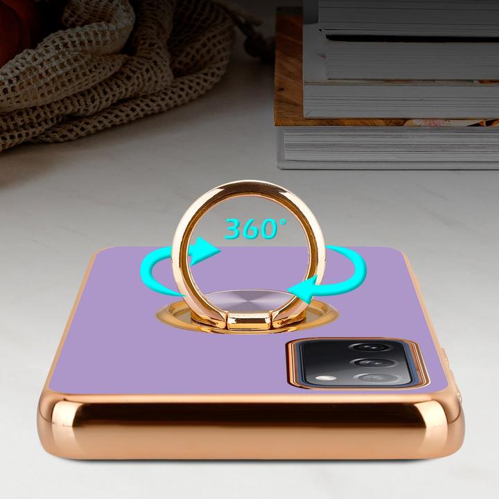 Image du produit Cadorabo Housse pour Samsung Galaxy S20 FE en TPU avec protection pour appareil photo et anneau LM089 Style (Samsung Galaxy S20 FE)