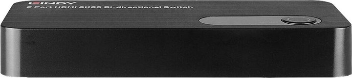 Immagine prodotto Lindy Commutatore bidirezionale 2 porte HDMI 8K60 Commuta tra due sorgenti HDMI 8K collegate a un unico