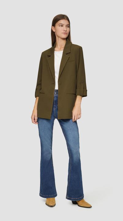 Produktbild S.Oliver Indoor-Blazer Blazer mit 3/4-Ärmeln (32)