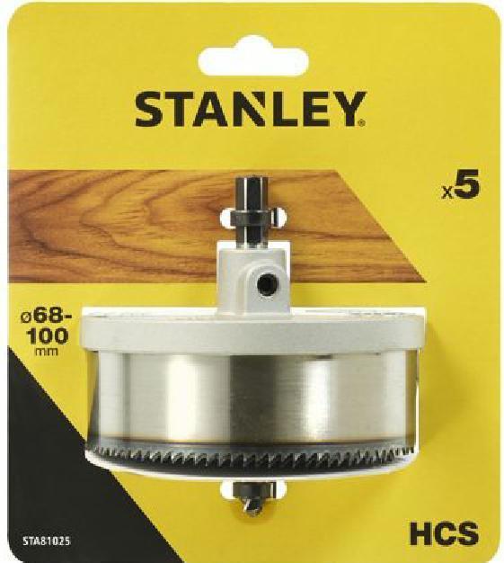 Image du produit Stanley 5 brocas de campana de acero al carbono para madera - Unid : 5 (30 mm)