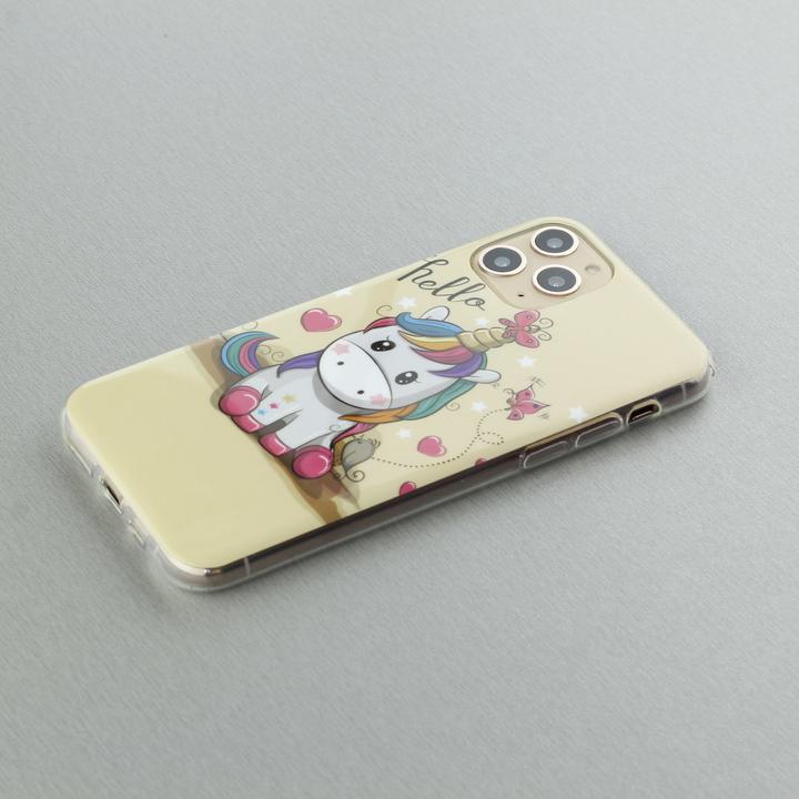 Produktbild PhoneLook Hülle TPU Hello Einhorn (Apple iPhone 11 Pro)