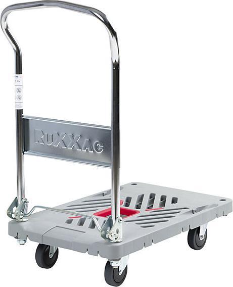 Produktbild Ruxxac by SECO Transportwagen Dandy grau 46,5 x 77,0 x 89,5 cm bis 180,0 kg (180 kg)