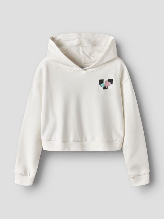 Produktbild Name it Nkftara Ls Crop Rlx Swe Wh Bru Ps Noos (146, 152)