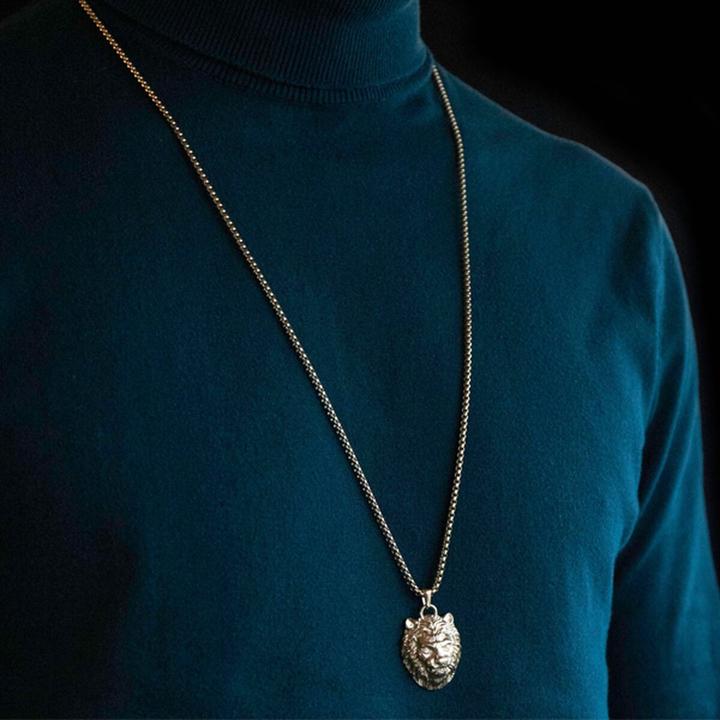 Produktbild Guess Gold plated necklace with lion king Lion King JUMN01387JWYGT / U (M) (Edelstahl)