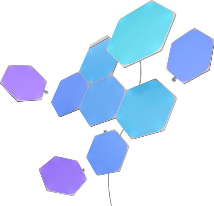 Actual product image Nanoleaf Shapes Hexagon Starter Kit (9x) (100 lm)