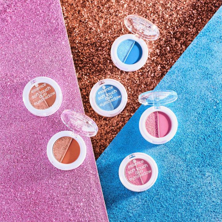 Produktbild essence soft touch duo eyeshadow (02 - Berry Crush)