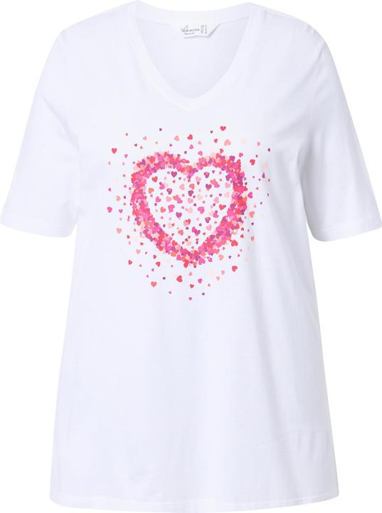 Produktbild Miamoda T-Shirt, A-Linie, Herz-Print (54)