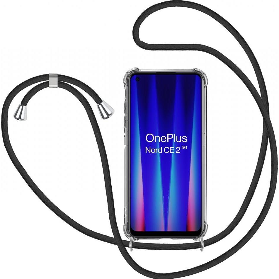 Screenguard OnePlus Nord CE 2 5G Loopster Necklace Hülle, Handykette, Transparent
