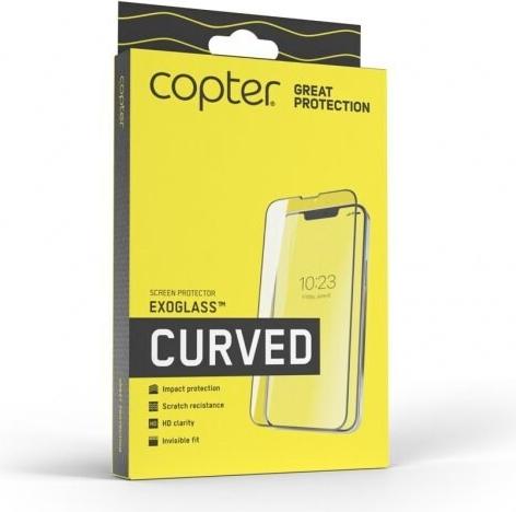 Actual product image Copter Exoglass Curved Edition for iPhone 14 Pro Max - Black (1 Piece, Apple iPhone 14 Pro Max)