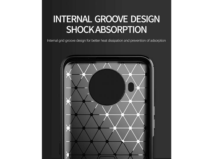 Produktbild Screenguard Nokia 8.3 Hülle Carbon Brushed Soft TPU (Nokia 8.3)