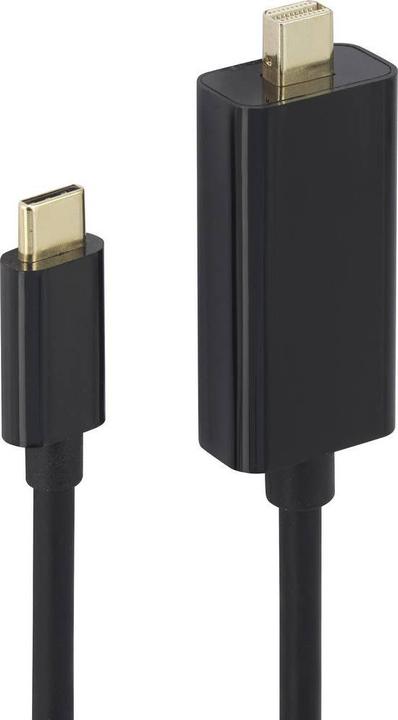 Produktbild Renkforce USB-C® / Mini-DisplayPort Adapterkabel USB-C® Stecker, Mini DisplayPor (1.80 m, USB)