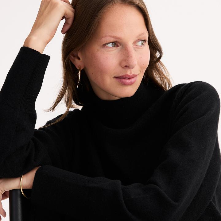 Actual product image Anne Weyburn Feinstrickpullover aus Kaschmir mit Rollkragen (S)