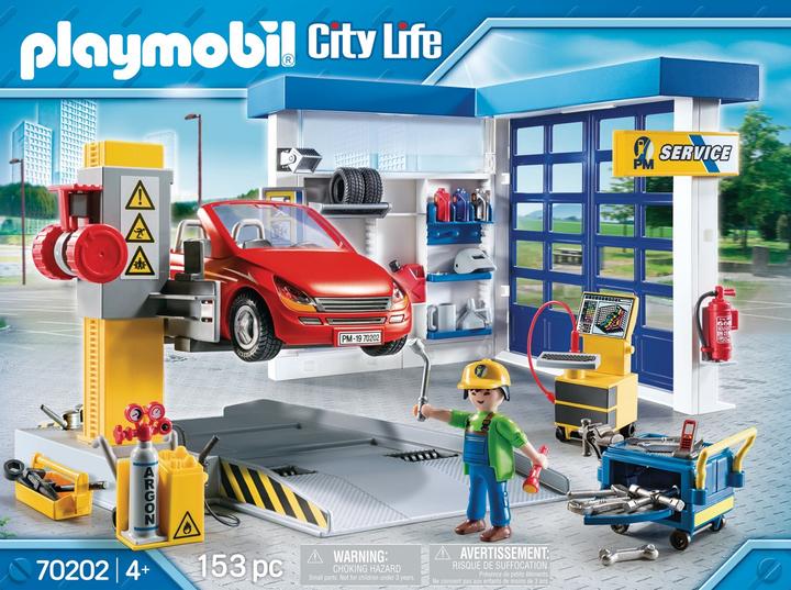 Image du produit Playmobil Atelier de réparation automobile (70202, Playmobil City Life)