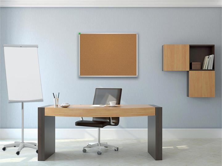 Actual product image Franken Pinboard U-Act!Line 60 cm x 80 cm, Brown (Blackboard, 60 x 80 cm)