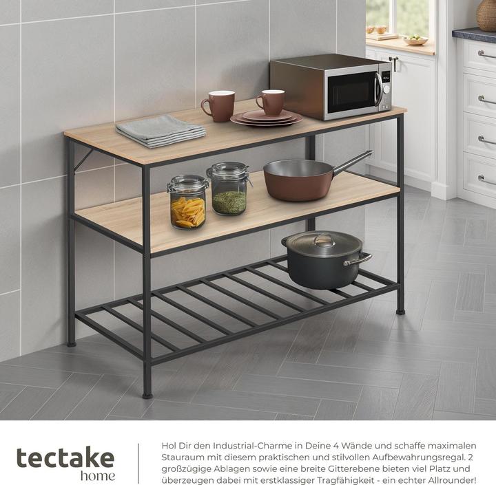 Actual product image tectake Akeley (120 x 60 x 90.50 cm)