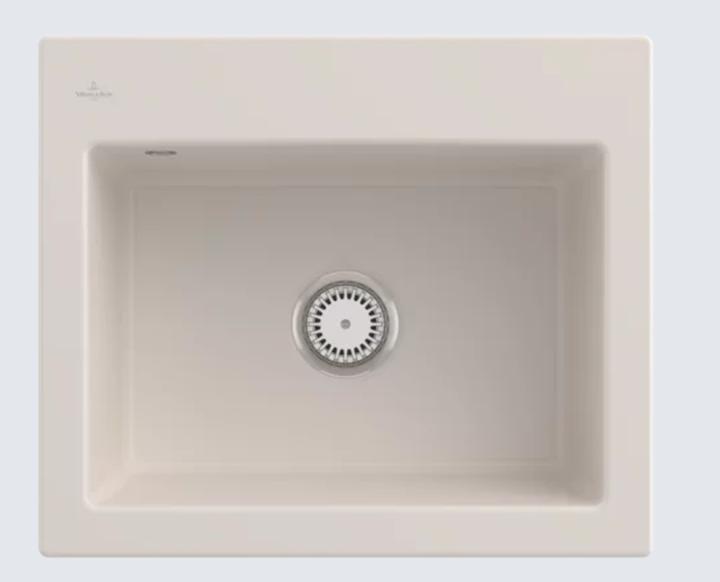 Produktbild Villeroy & Boch V&B Spüle SUBWAY 60 S 600x510mm Handbet. crema (51 cm, 60 cm)