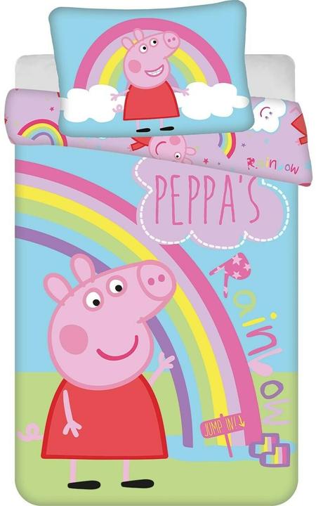 Produktbild Tinisu Peppa Pig Wutz Kinder-BettwÃ¤sche Mickey 100 x 135 cm - weiche Baumwolle