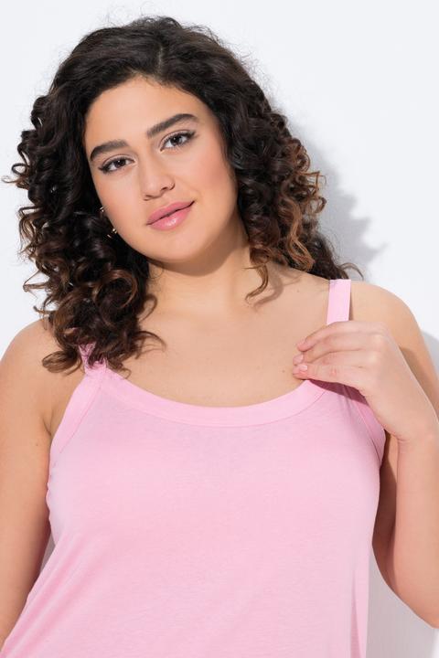 Actual product image Ulla Popken Essential Spaghetti Strap Cami (62)