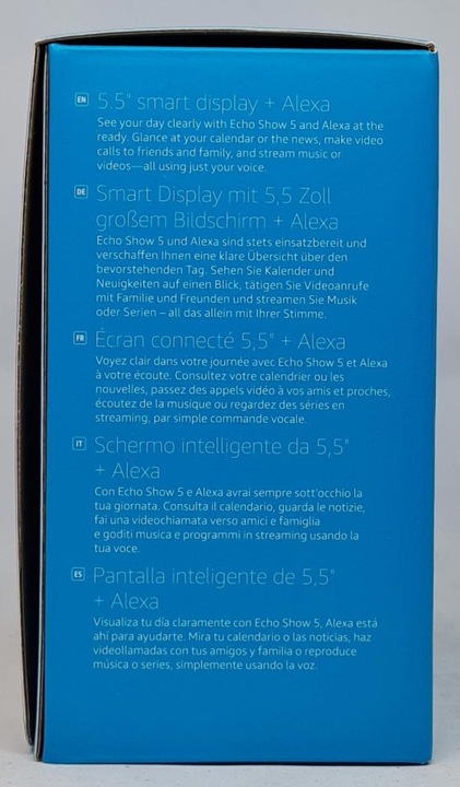 Actual product image Amazon Echo Show 5 (2nd Generation) (Amazon Alexa)