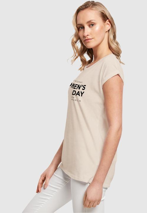 Produktbild Merchcode Ladies WD - International Women's Day 2 Extended Shoulder Tee - 117917 (S)