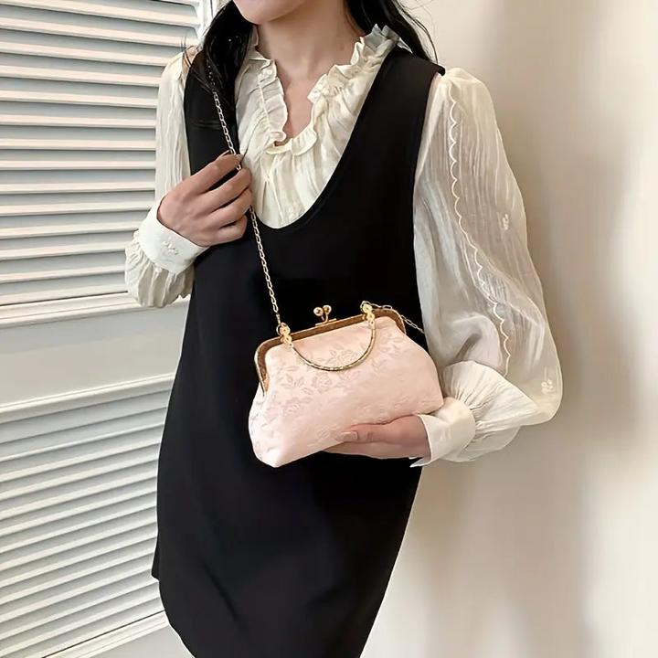 Produktbild Only-Bags.Store Elegante Vintage-inspirierte Clutch Bag - perfekt für Abend und Bankett