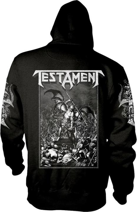Immagine prodotto Testament Pitchfork Horns (Zipper-Hoodie) (S)