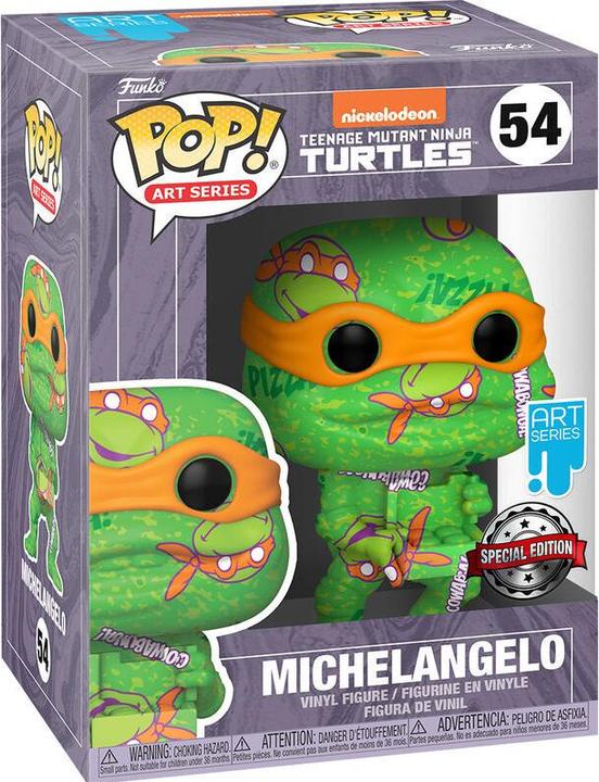 Image du produit Funko Pop! TMNT : Michelangelo (Art Series) (54)