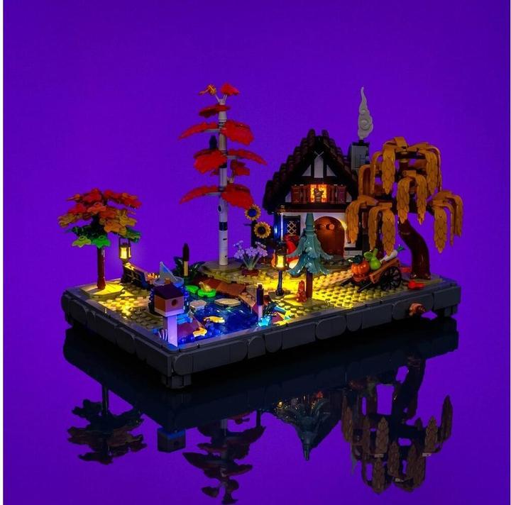 Produktbild Light my bricks LMB 2.0 LED Licht Set für LEGO® 11372 Herbstlicher Landhausgarten