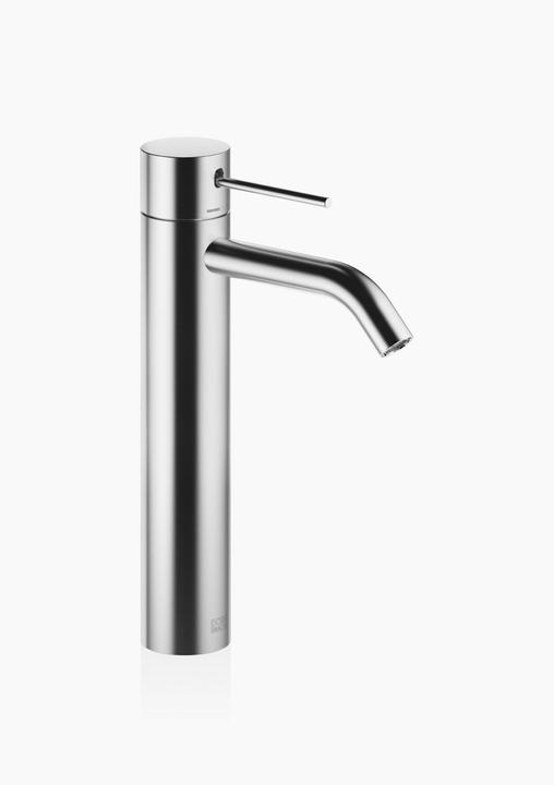 Actual product image Dornbracht META SLIM single-lever basin mixer, raised foot, without pop-up waste, 135 mm projection