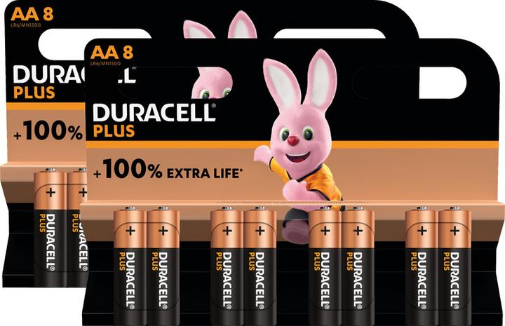 Immagine prodotto Duracell In più (16 pz., AA, 2700 mAh)