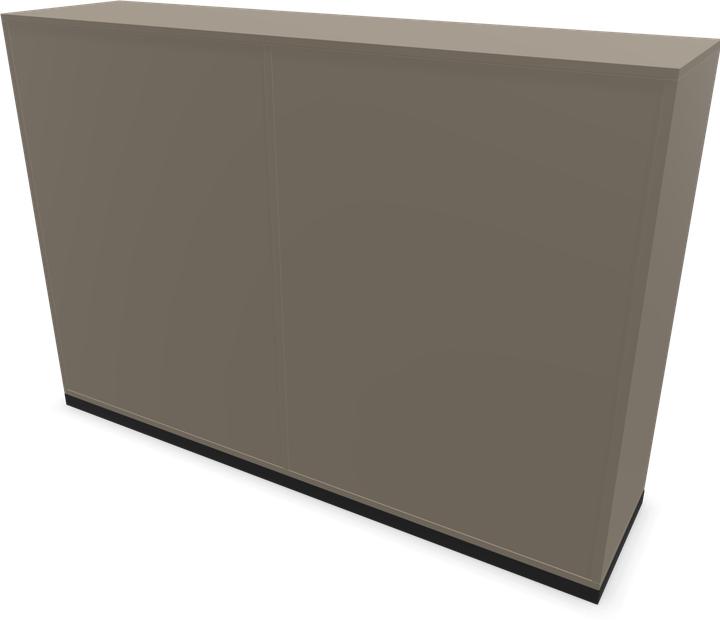 Actual product image Narbutas Choice sliding door cabinet (160 x 40 x 111.5 cm)